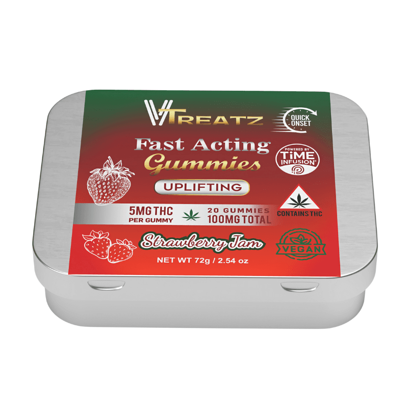 5mg Fast Acting Gummies Strawberry
