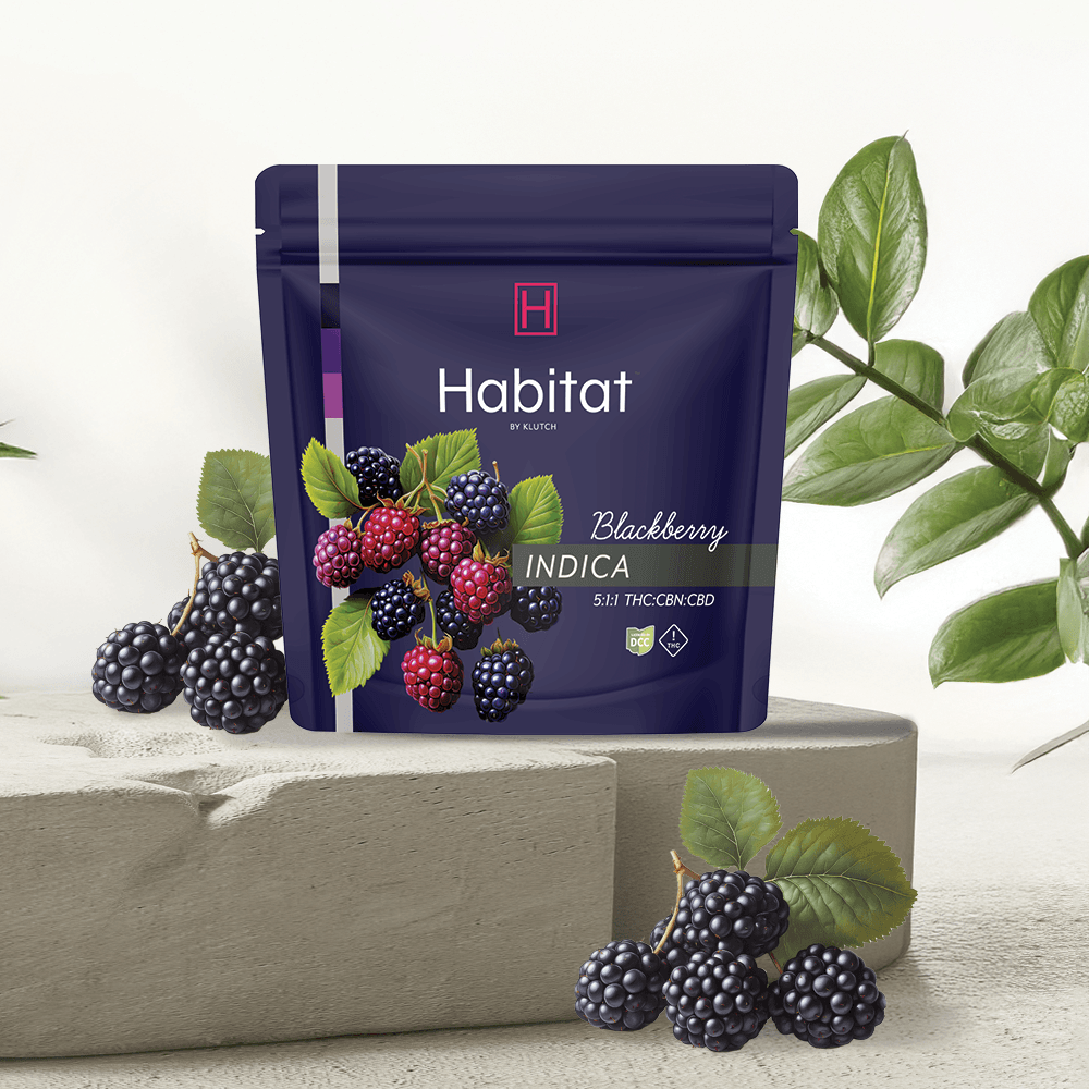 | Blackberry Indica 5:1:1 (THC:CBD:CBN) Gummies |
