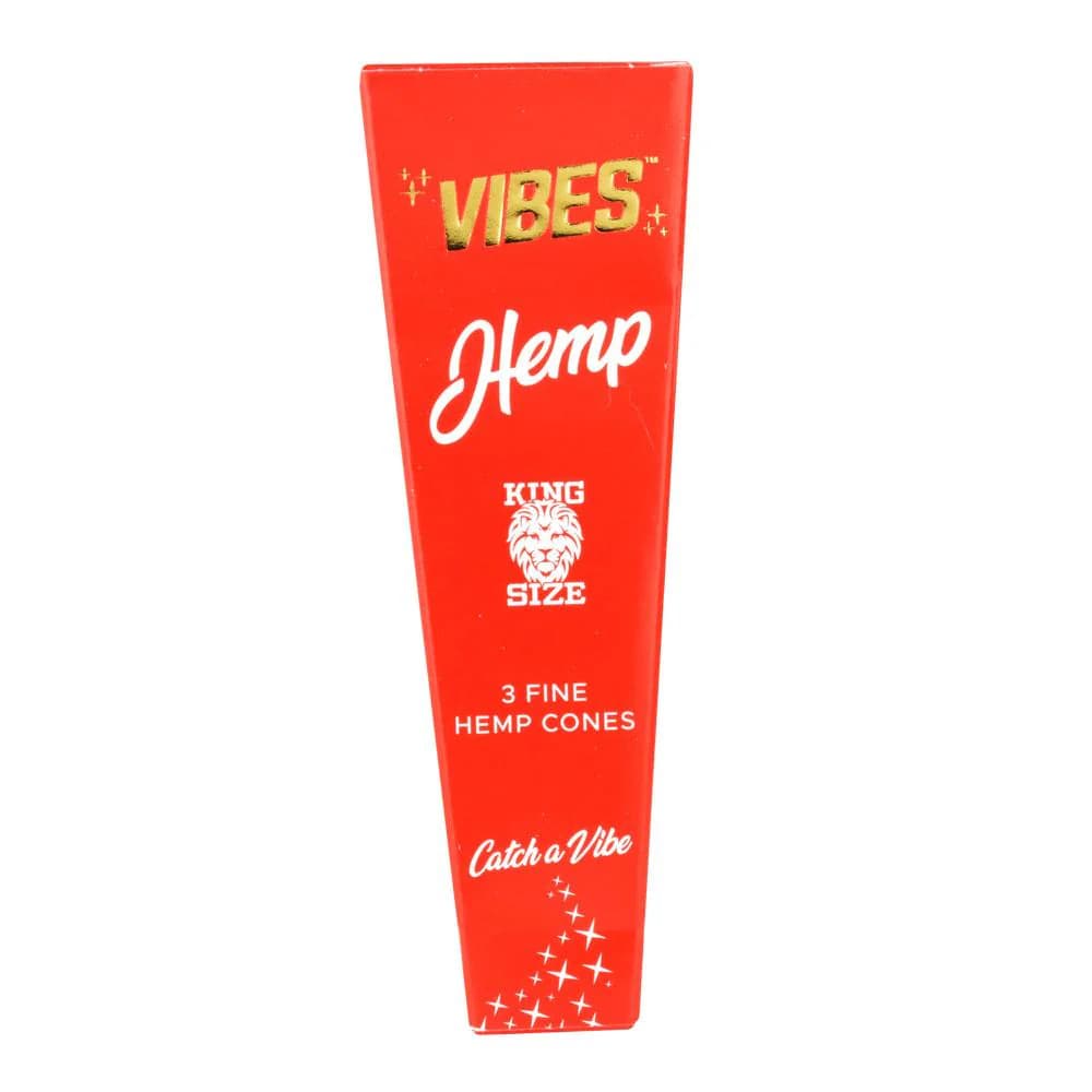 Hemp King Size Cones 3pk