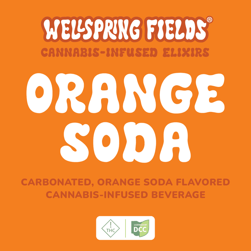Wellspring Fields | 50mg | Orange Soda Single Can