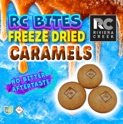 Riviera Creek - Freeze Dried Caramels - 3 Pack - 30mg