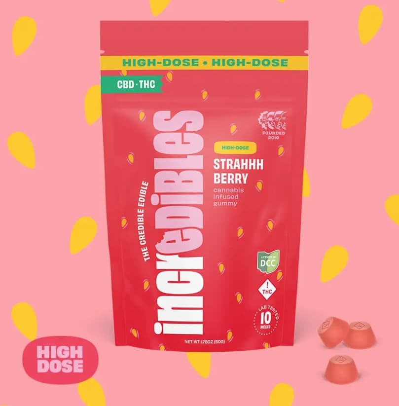 Strahhhberry | 1:1 CBD:THC | 10 x 50mg