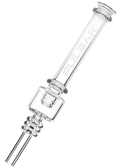 Pulsar Deco Diffuser Quartz Dab Straw | Integrated Tip | 6"