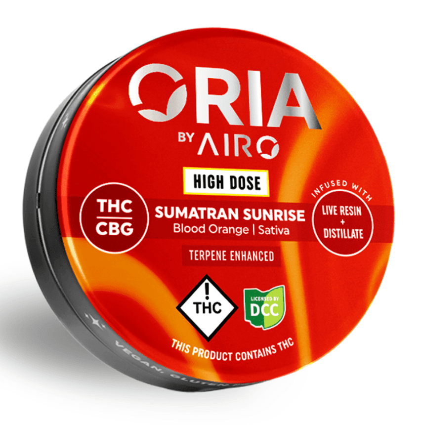 Sumatran Sunrise + CBG Blood Orange Live Resin Gummies
