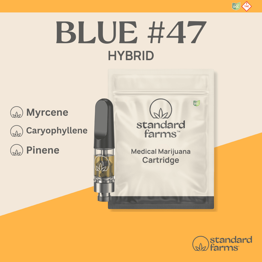 Blue #47 Distillate Cartridge | 1g