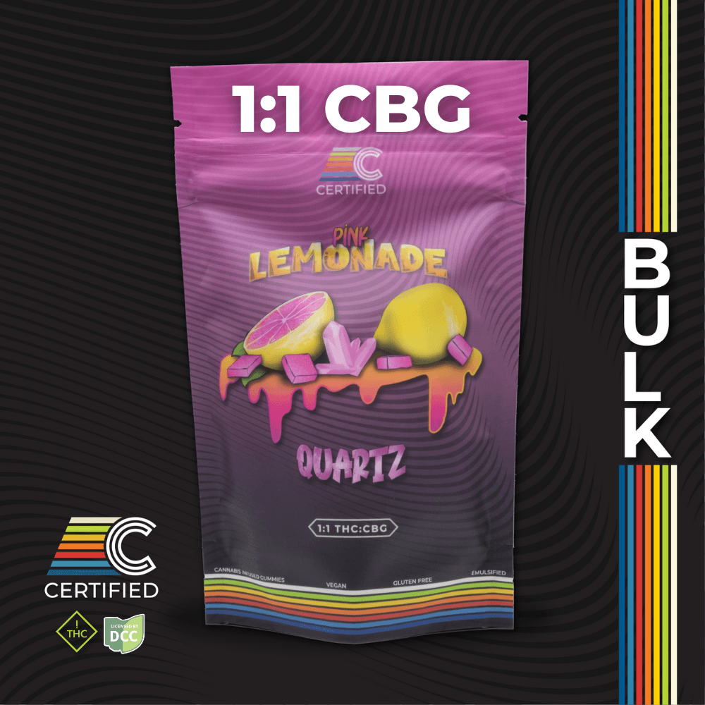 Pink Lemonade Quartz | 1:1 CBG:THC | 40 x 10mg