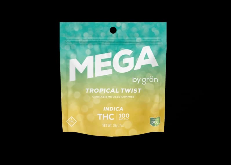 Gron | Tropical Twist Mega Pearl | 100mg | Indica