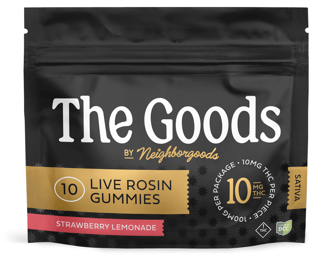 Strawberry Lemonade - Live Rosin Gummies 92mg