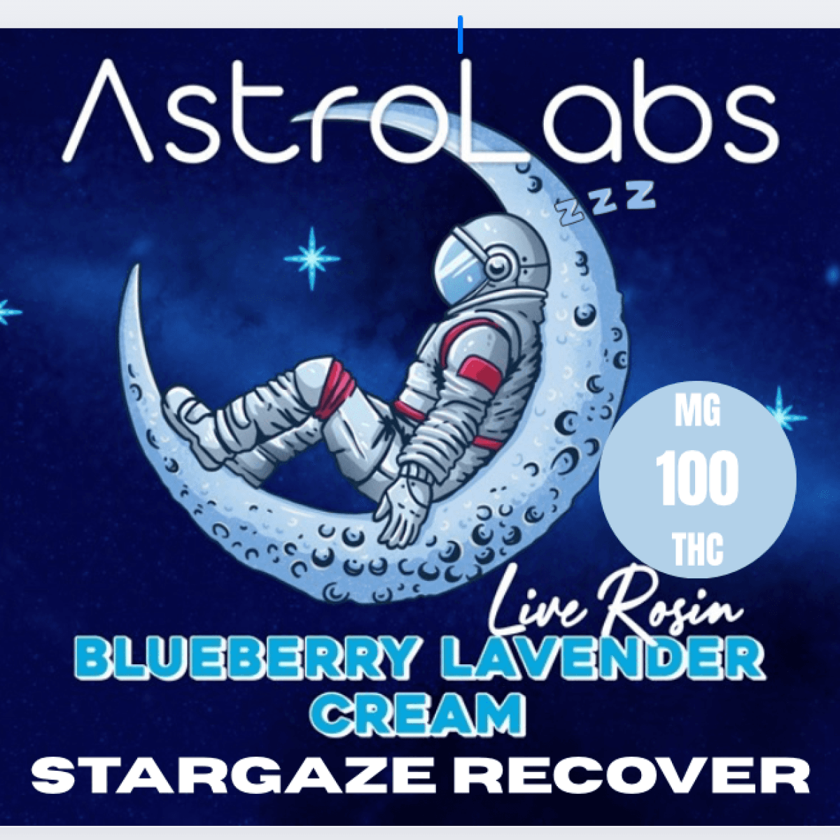 Astro Labs Blueberry Lavender Gummies
