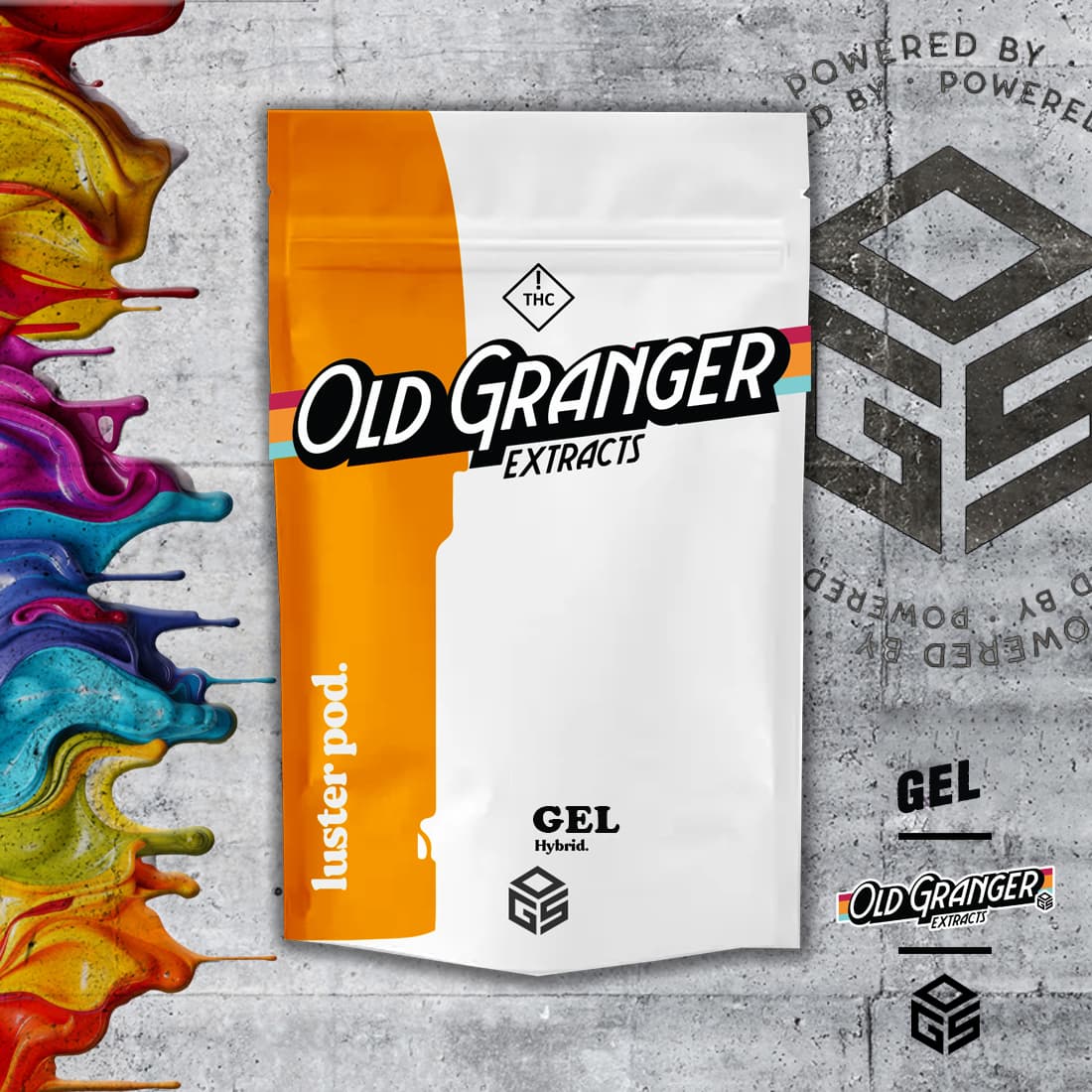 OG Extracts | GEL (Distillate) Luster Pod | 0.84g | Hybrid