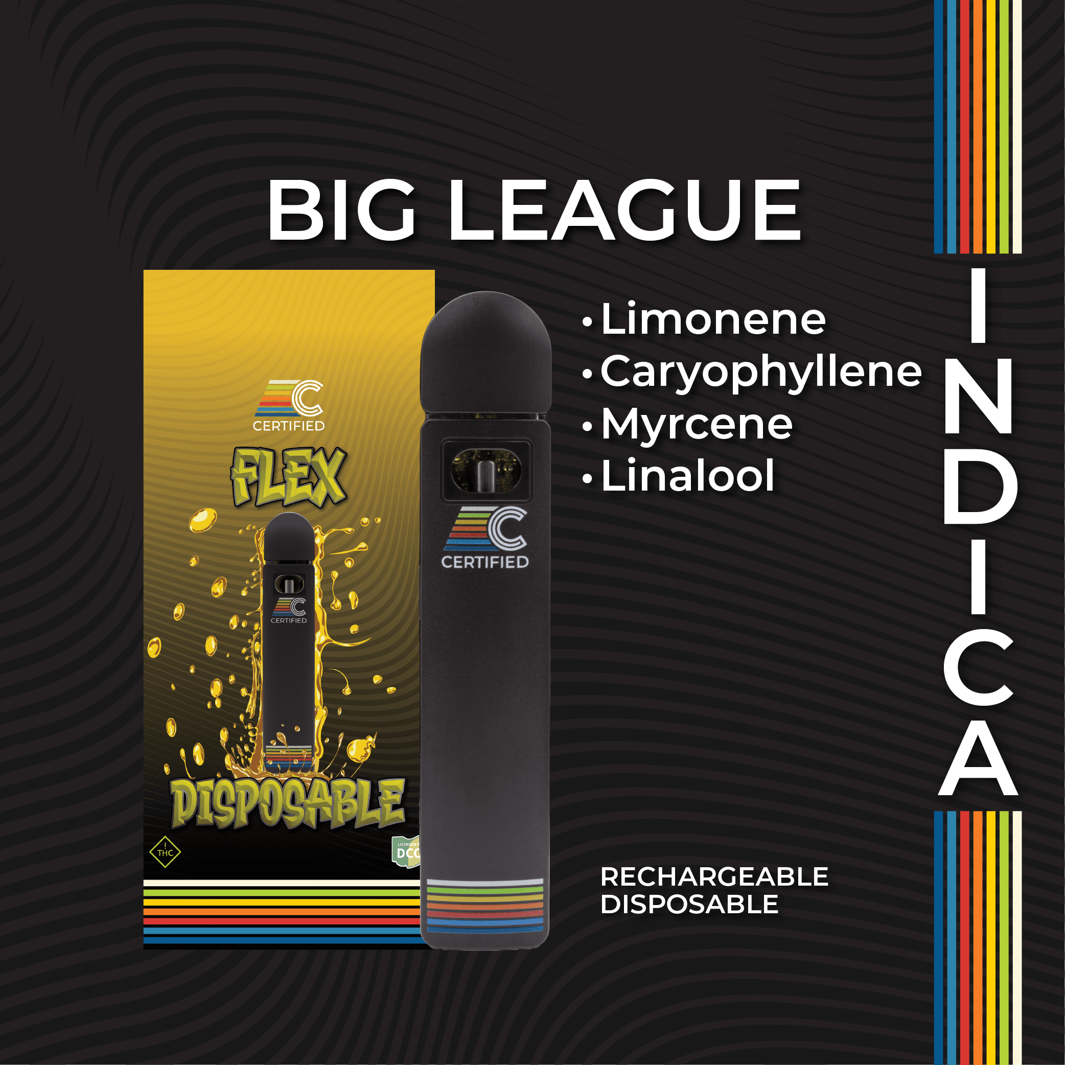 Certified: Big League - Flex Disposable 1g