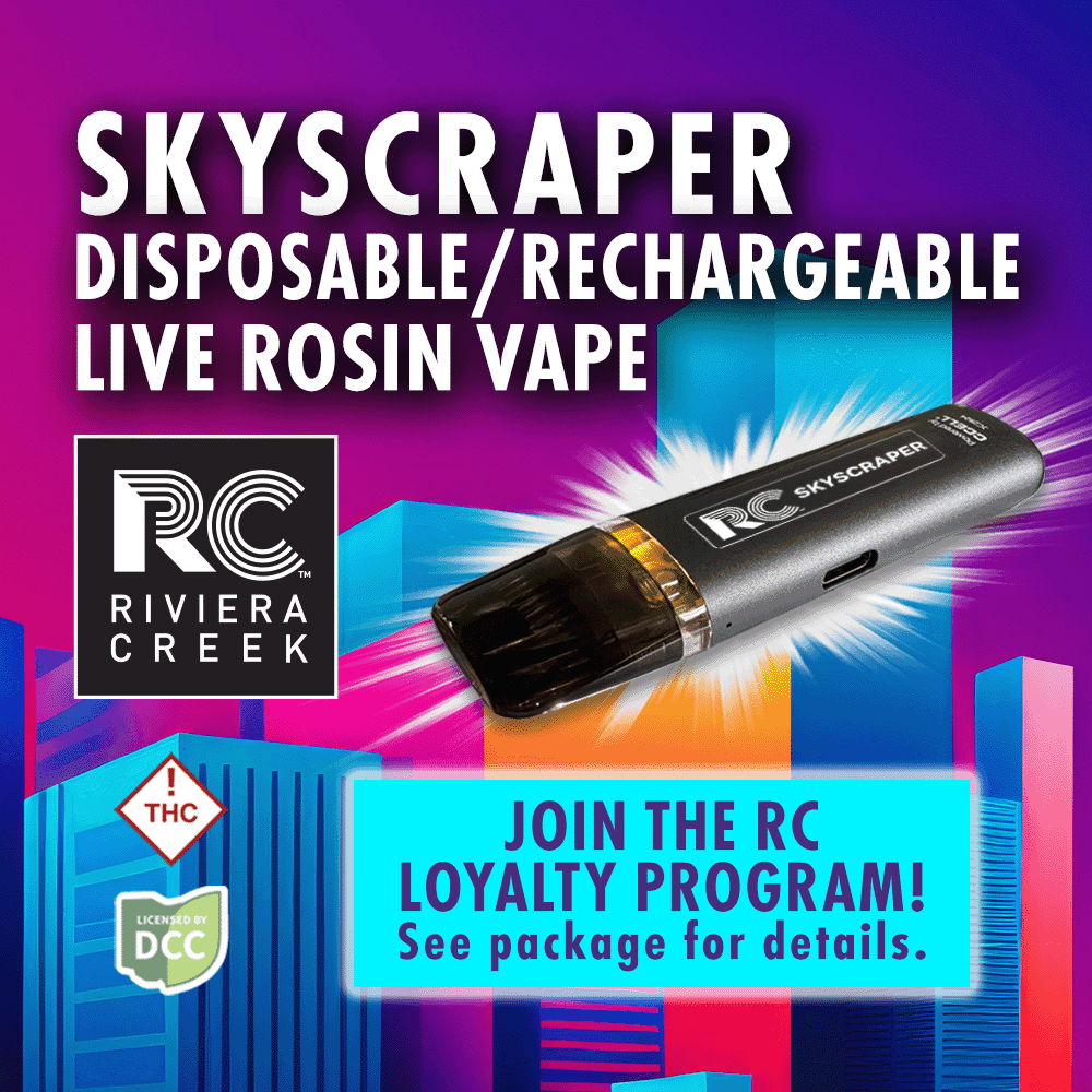 Riviera Creek: Skyscraper - Live Rosin Disposable 0.5g