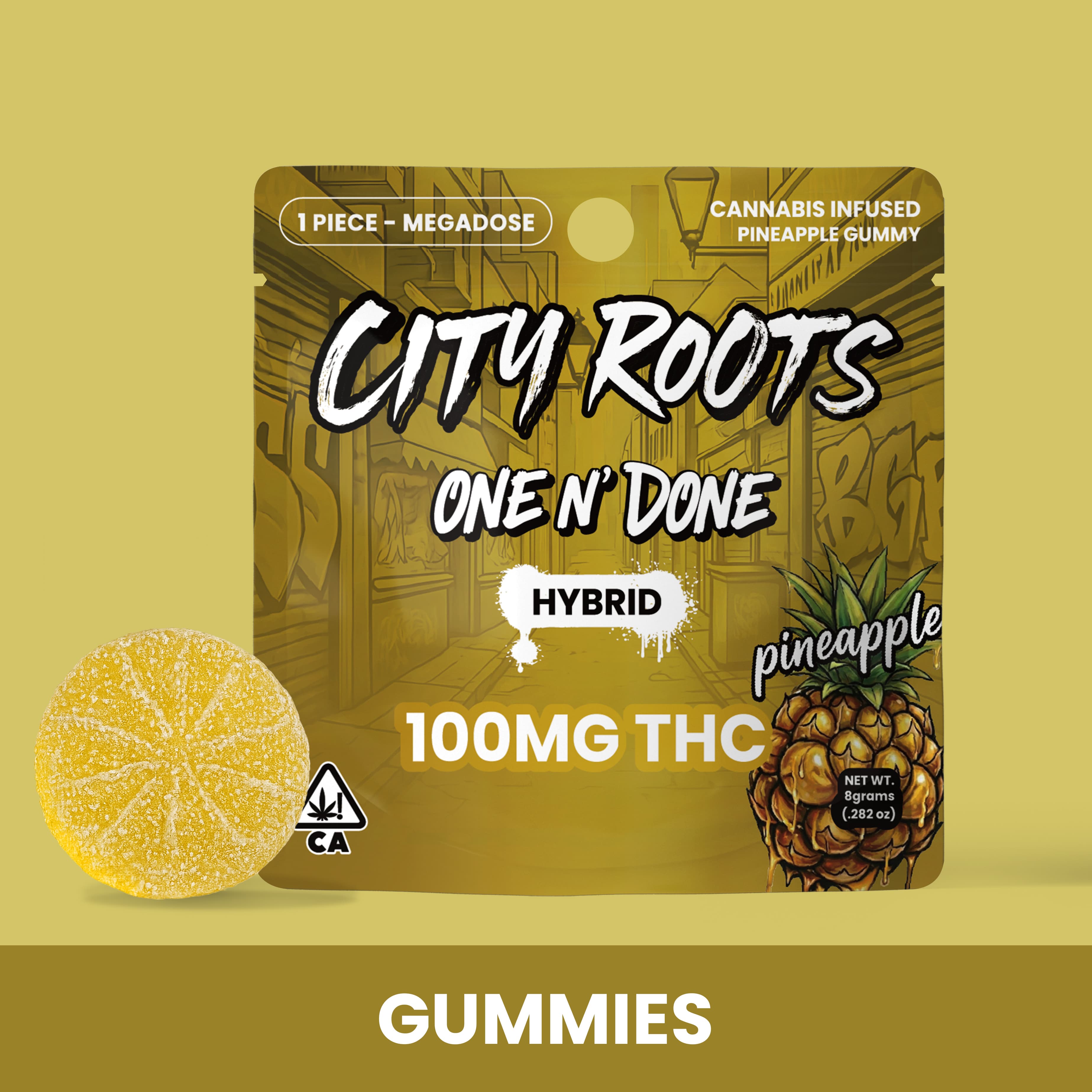 Pineapple Hybrid Edible