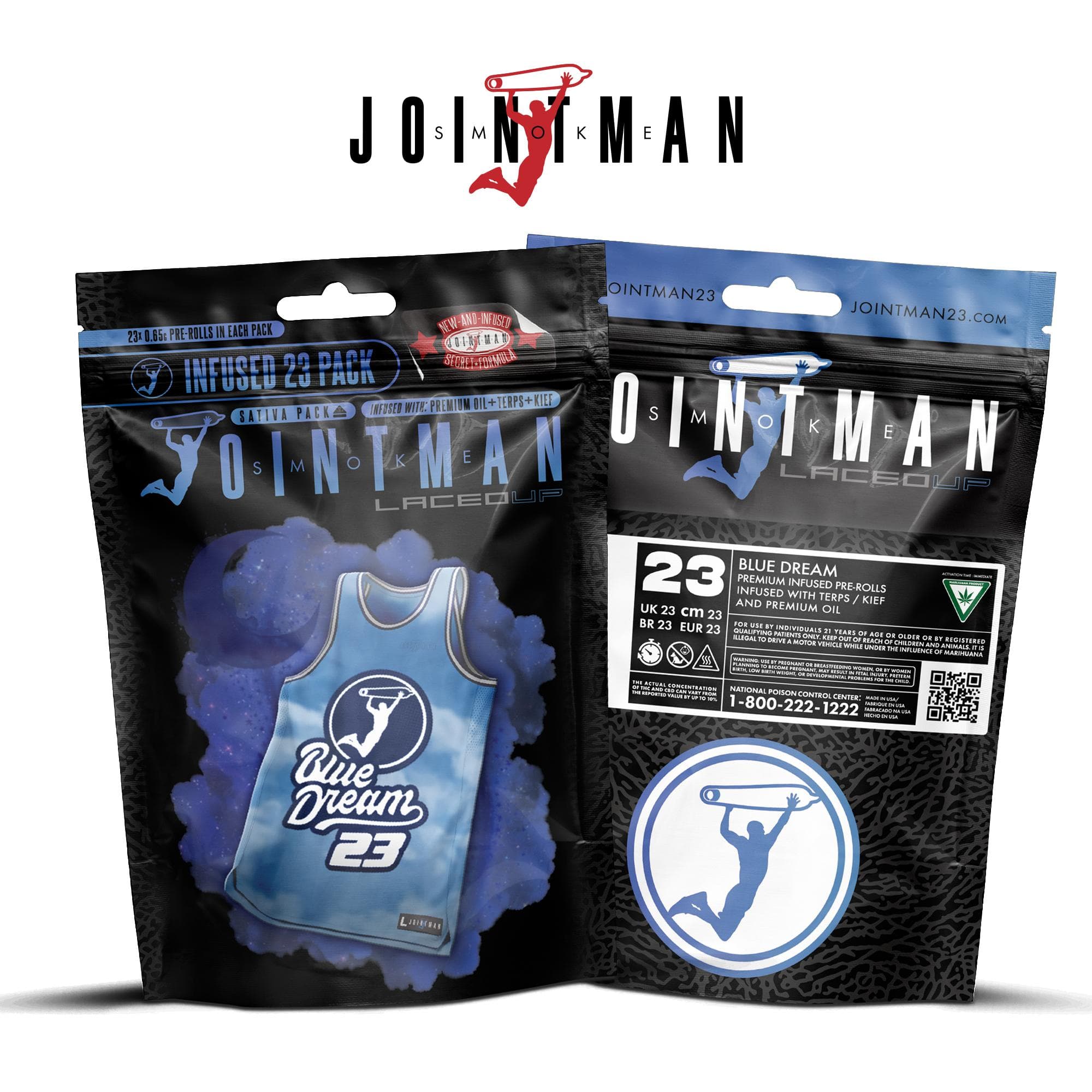 0.65g Infused Shooters Blue Dream
