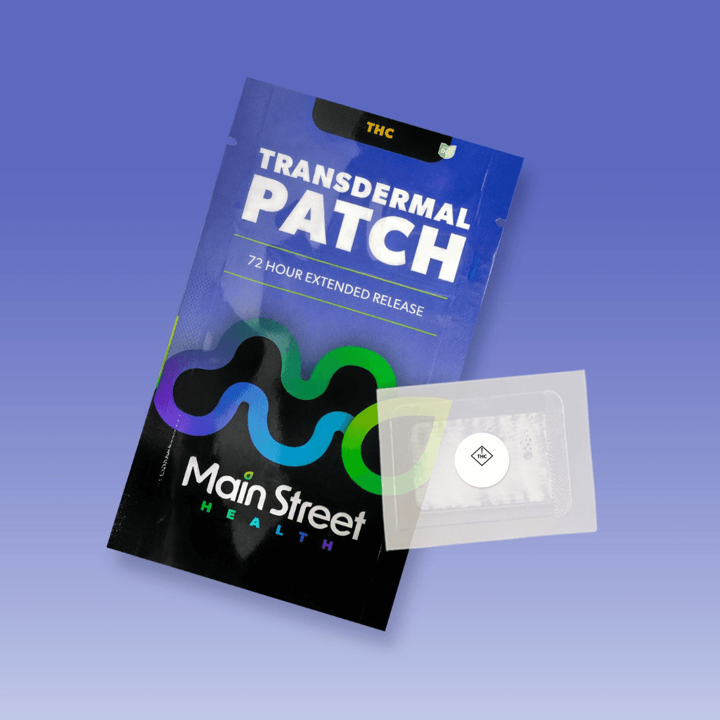 Main Street Health - THC Transdermal Patch - 1ct - 20mg