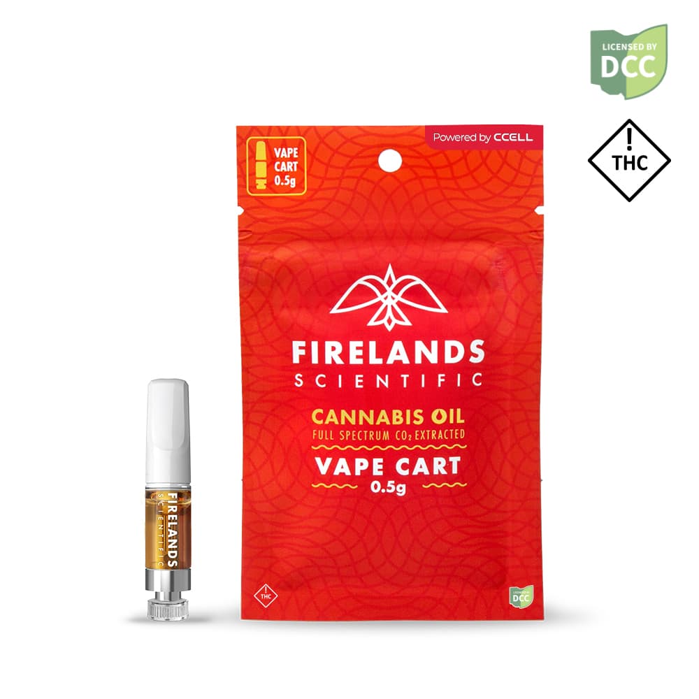 Firelands Scientific: White Papaya - Solventless Diamond Cartridge .5g
