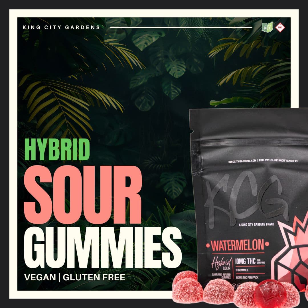 Sour Watermelon | Liquid Diamond Gummies | 10 x 10mg