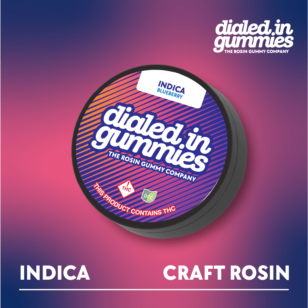 Blueberry | Rosin Gummies | [108mg]