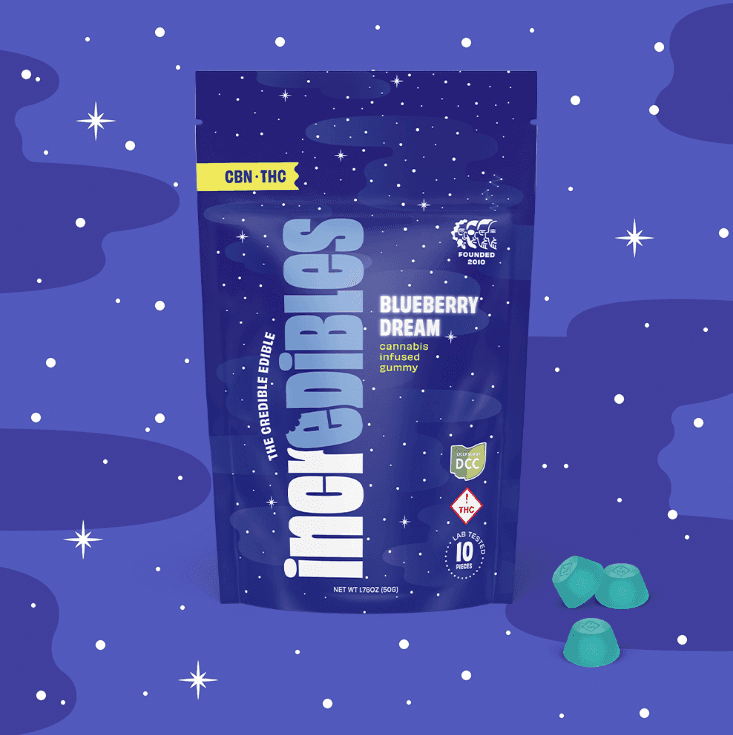 Blueberry Dream | 10pk 105mg 5:1 THC:CBN Gummies
