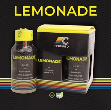 Certified Cultivators - Caffeine Lemonade - 4ct - 110mg