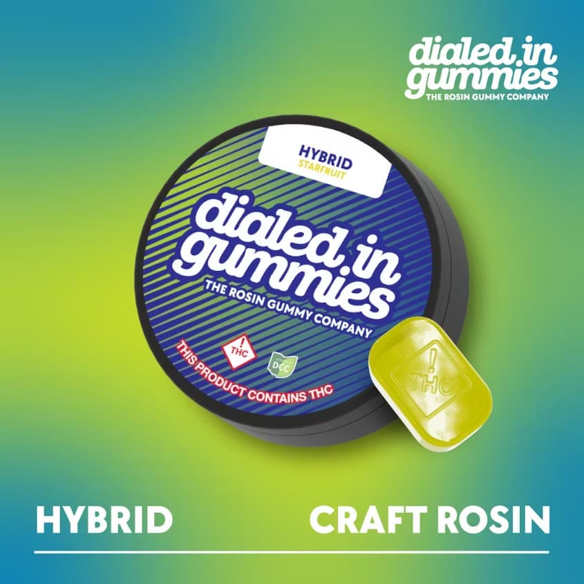 Starfruit | Hybrid Rosin Gummies | 10PK | 100mg