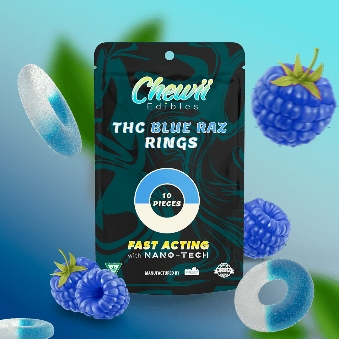 Fast Acting Rings Gummies Blue