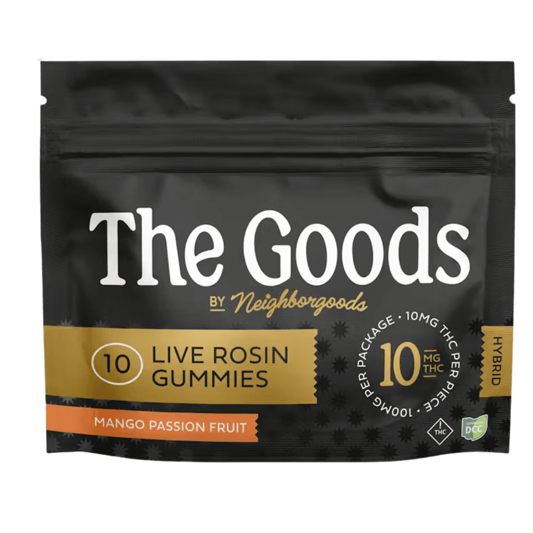 Mango Passion Fruit | 10pk 110mg Live Rosin Gummies