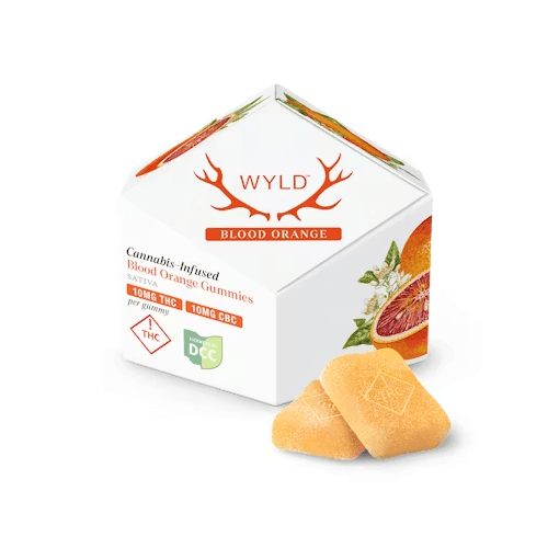 Blood Orange 1:1 THC:CBC Gummies 100mg -10pk