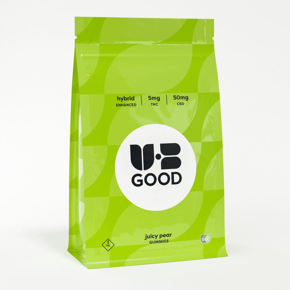 Juicy Pear 10:1 - Gummies - 20PK - (1000mg CBD / 107mg THC)