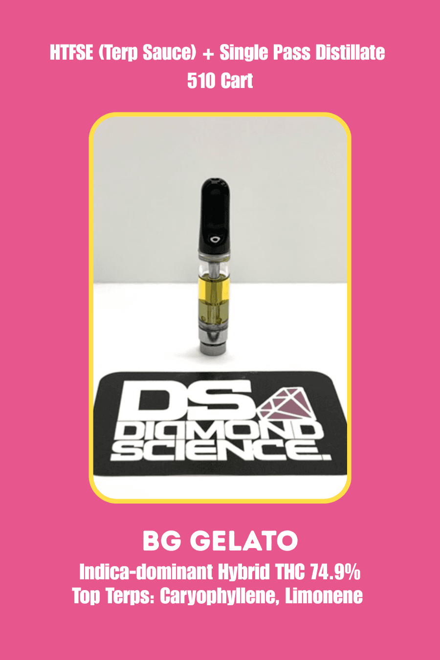 Diamond Science: BGG - Cartridge 1g