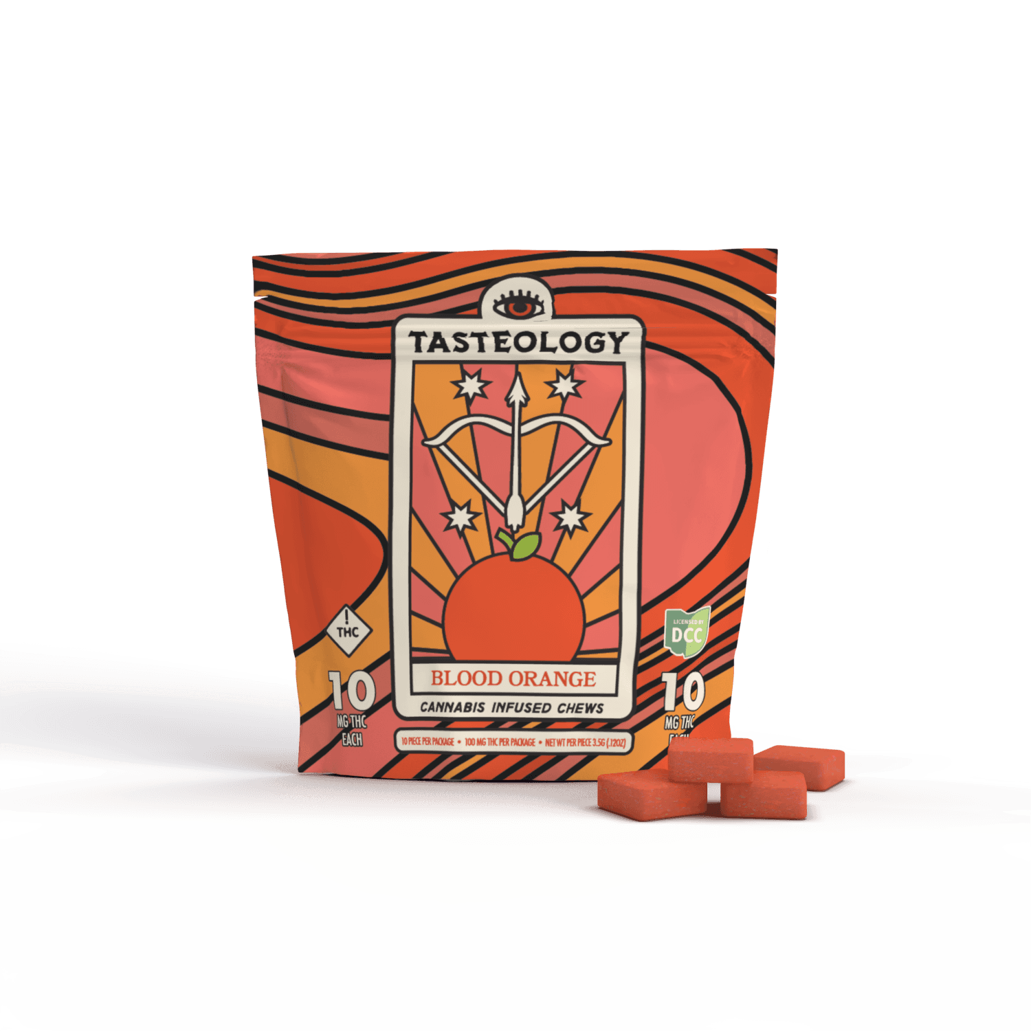 Tasteology: Blood Orange - Gummies 10pk 100mg