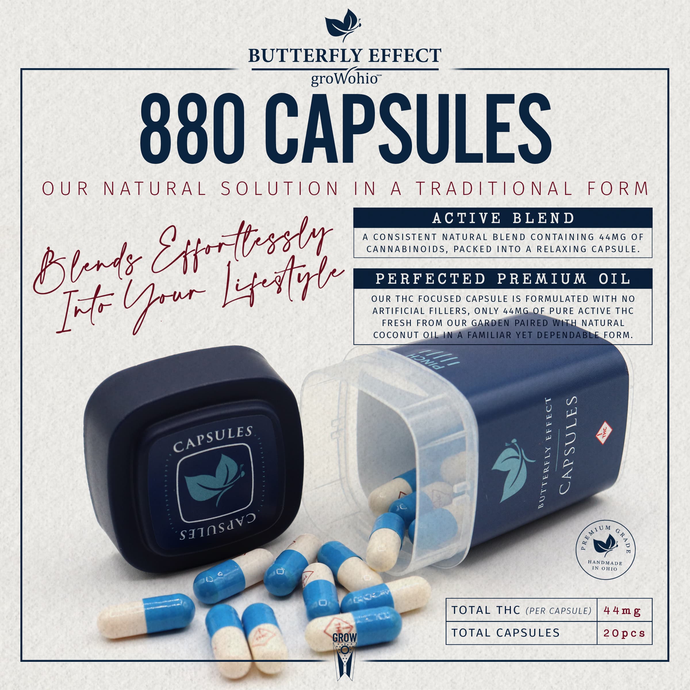 CAPSULES (CO2) (880MG)