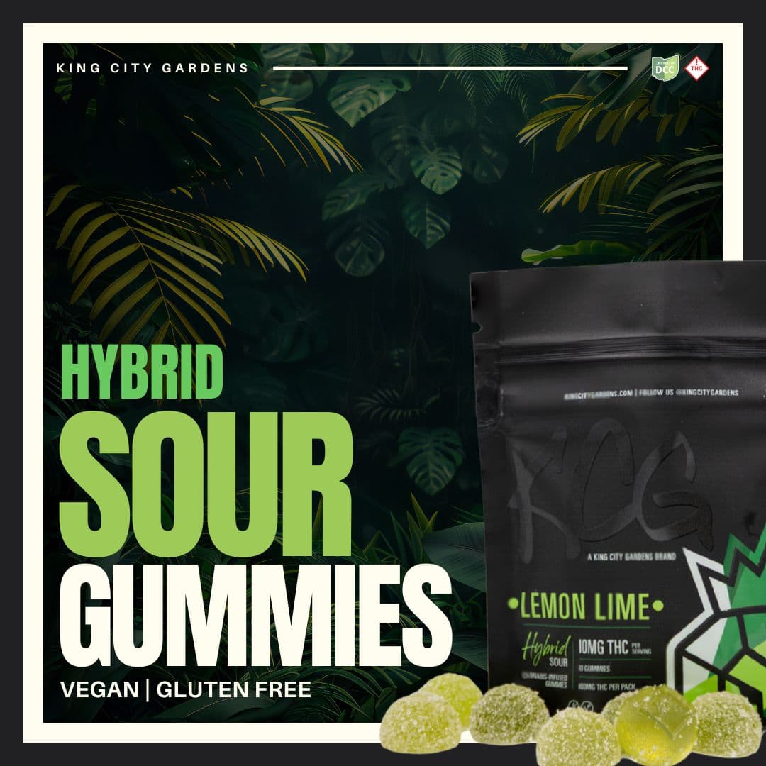 Sour Lemon Lime | Liquid Diamond Gummies | 10 x 10mg