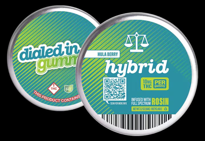 Hula Berry | Hybrid Rosin Gummies | 100mg | 10pk