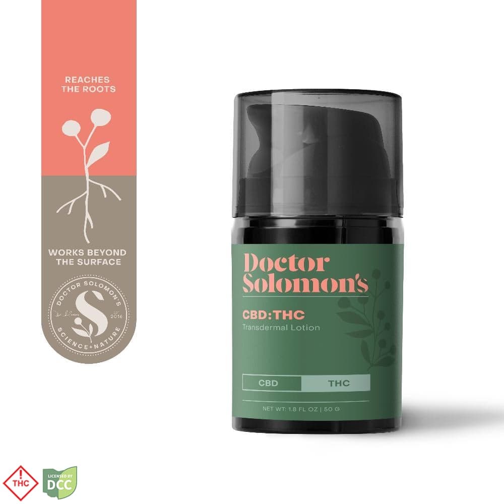 Dr Solomon's: Lotion 1:1 THC:CBD - 200 mg