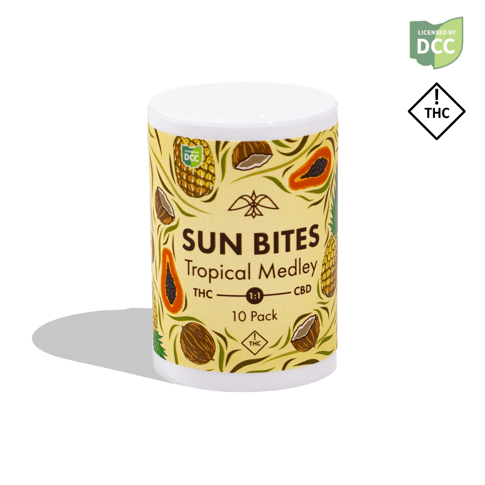 Fruit Punch Entourage Sun Bites 1:1 THC:CBD | H