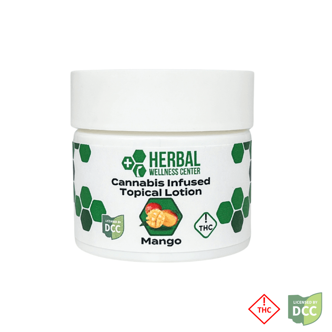 1:1 CBD Mango Topical Lotion - 1000mg
