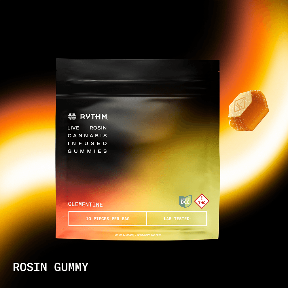 Clementine Live Rosin Gummies | 10 Pack