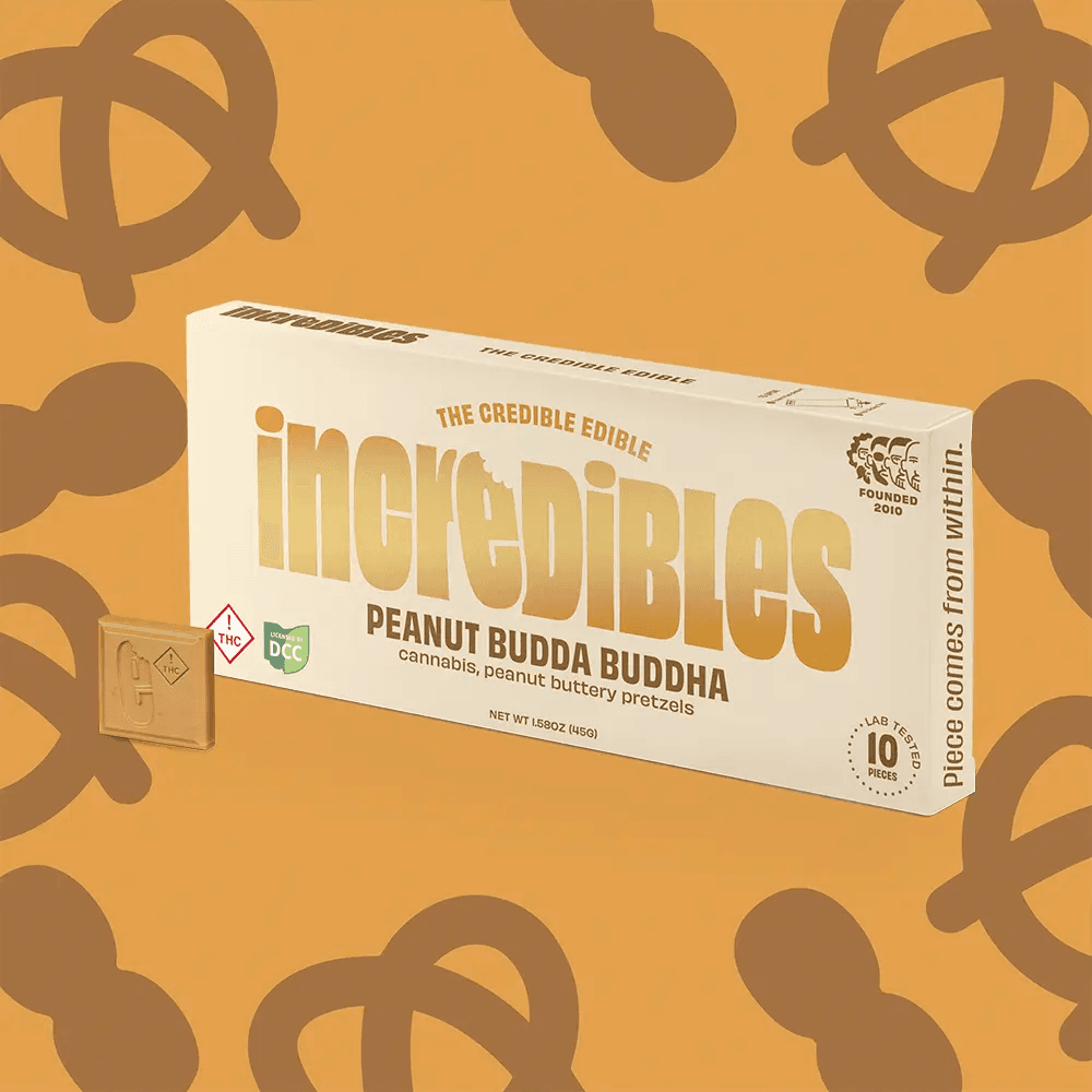 Incredibles: Peanut Budda Buddha - Chocolate Bar 10pk