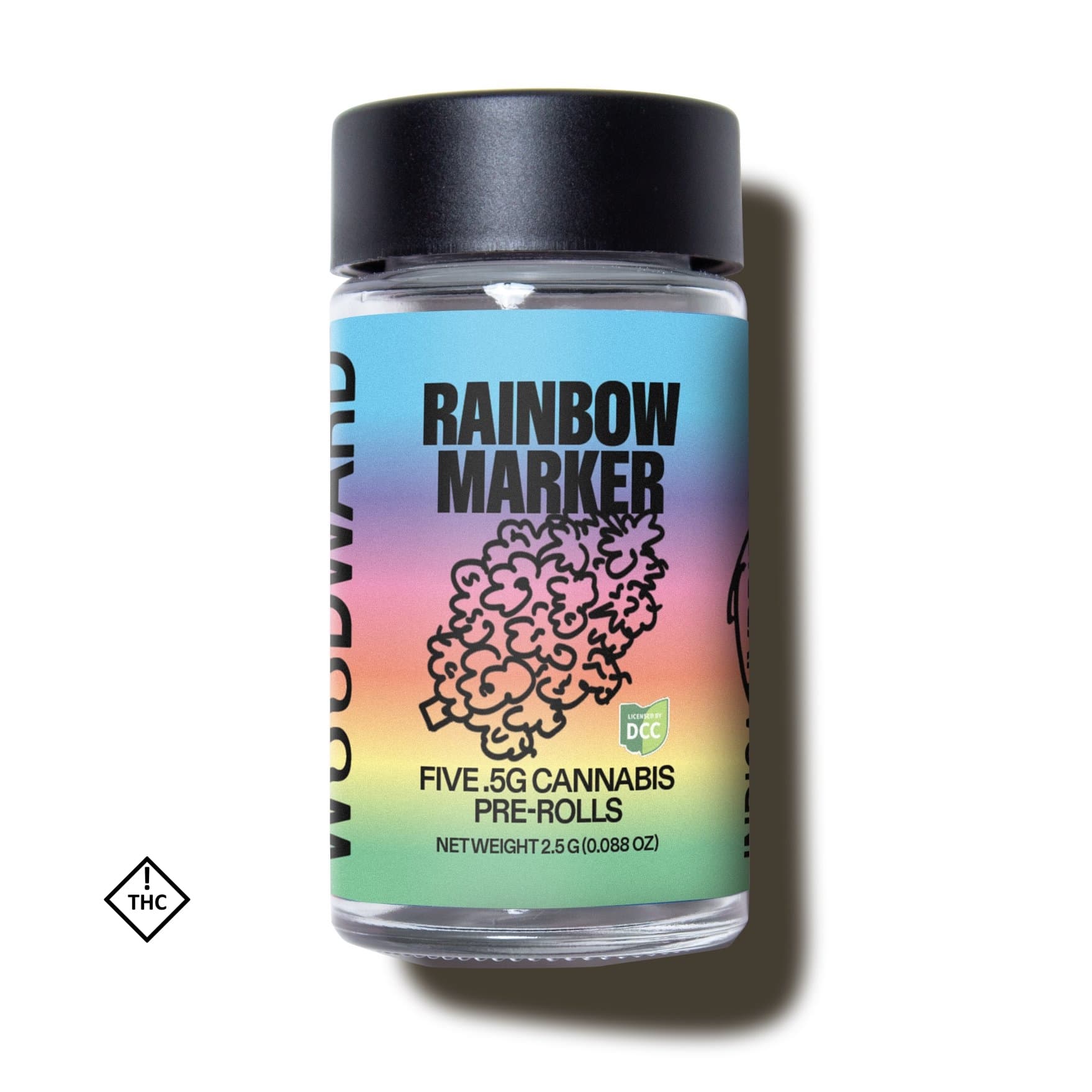 Rainbow Marker (5pk)