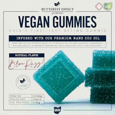 Blue Razz [220mg] - Vegan Gummies