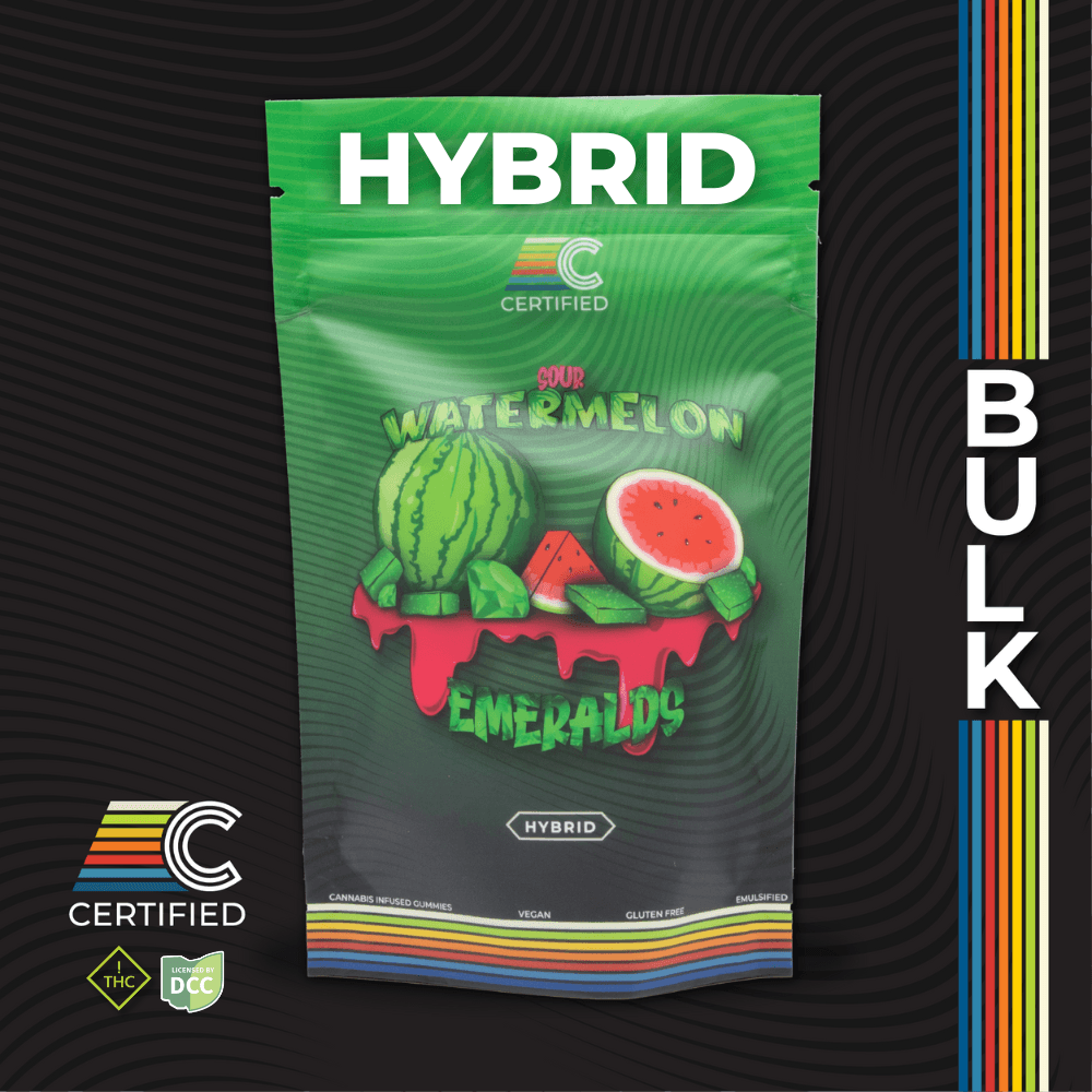 Sour Watermelon Emeralds | 40 x 10mg