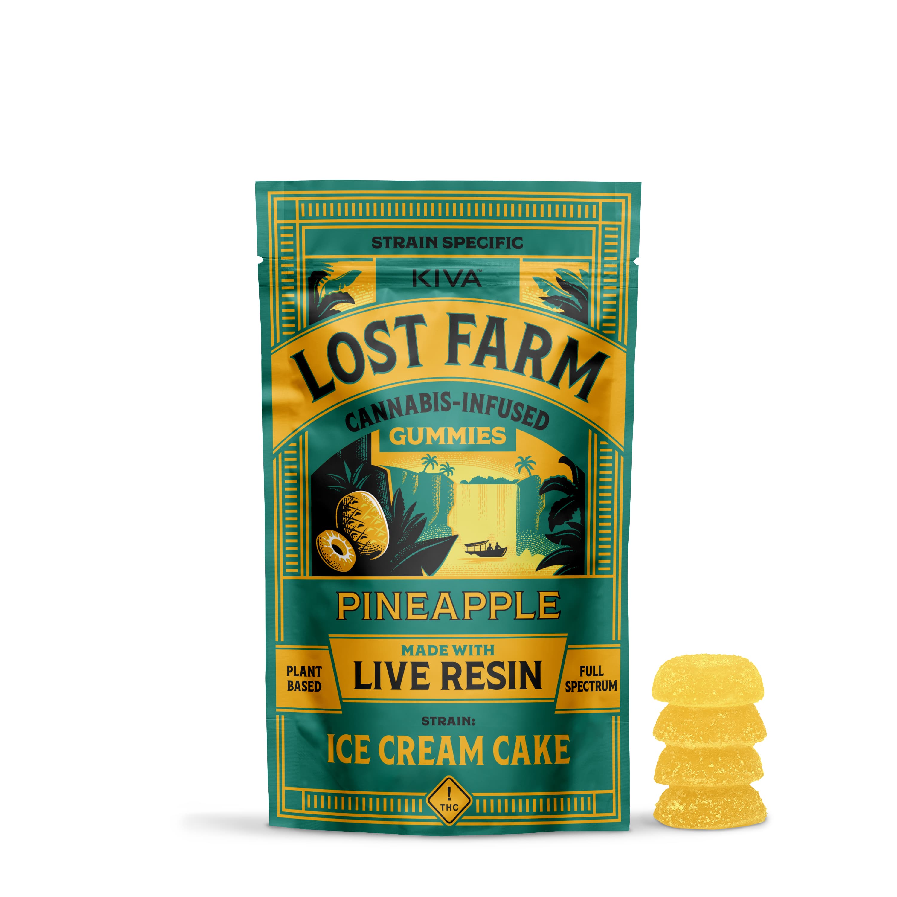 Lost Farm | Violet Fog x Thorny Berry 10pc | 110mg Live Resin Gummies