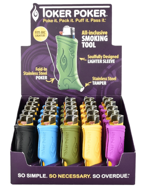 Toker Poker Lighter Sleeve | BIC
