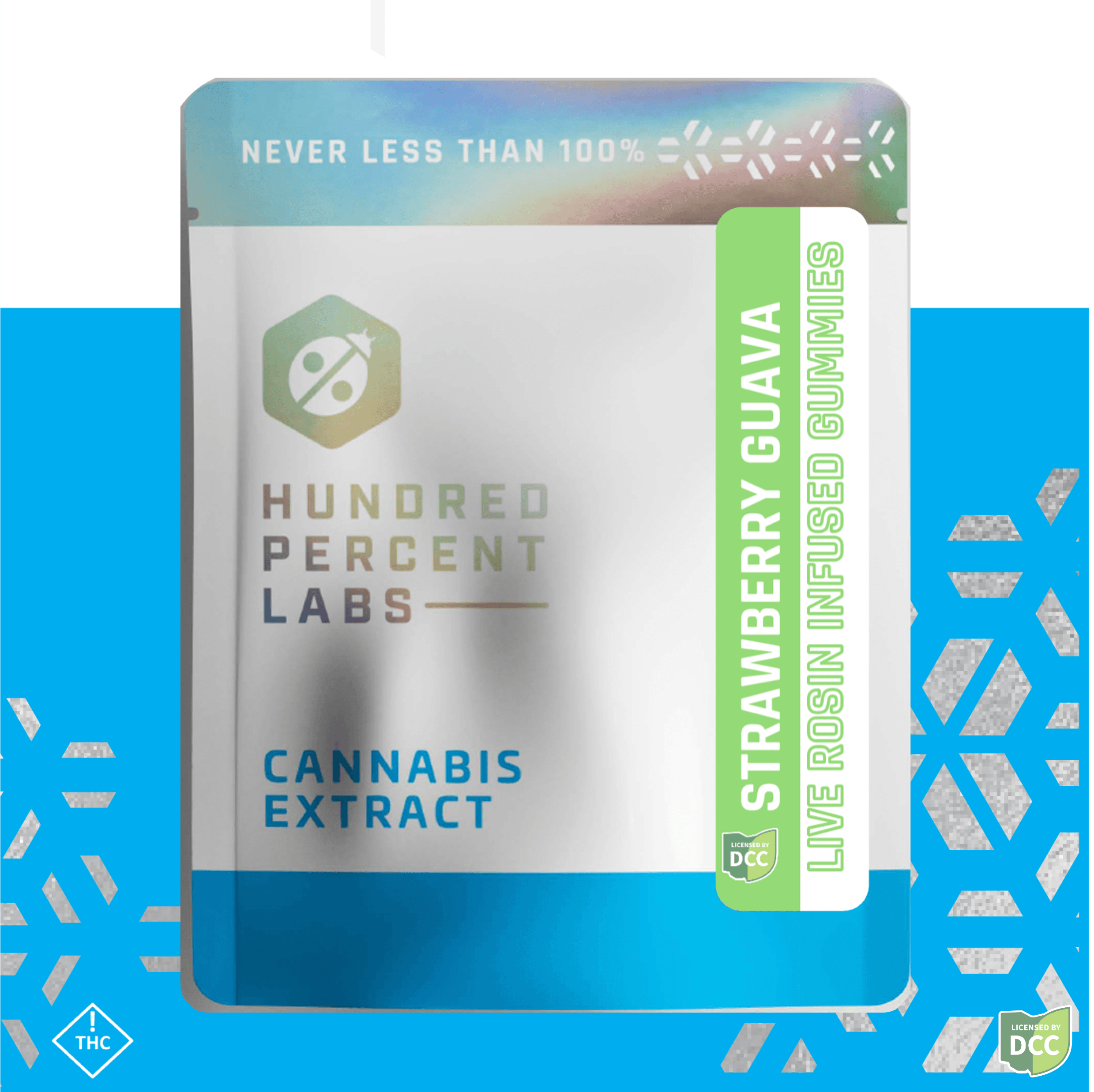 Strawberry Banana Crunch - Live Rosin Gummies - 11pk - 110mg