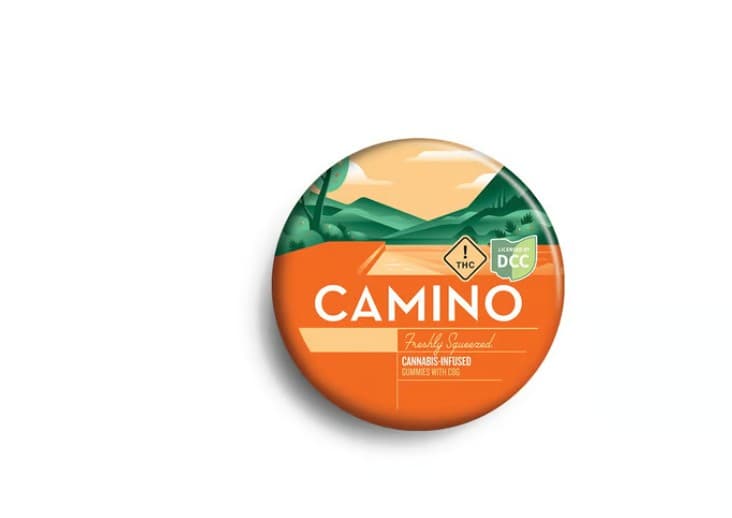 Camino 2:1 CBG:THC Freshly Squeezed Gummies | KIVA | 100MG | 20pk | CBG