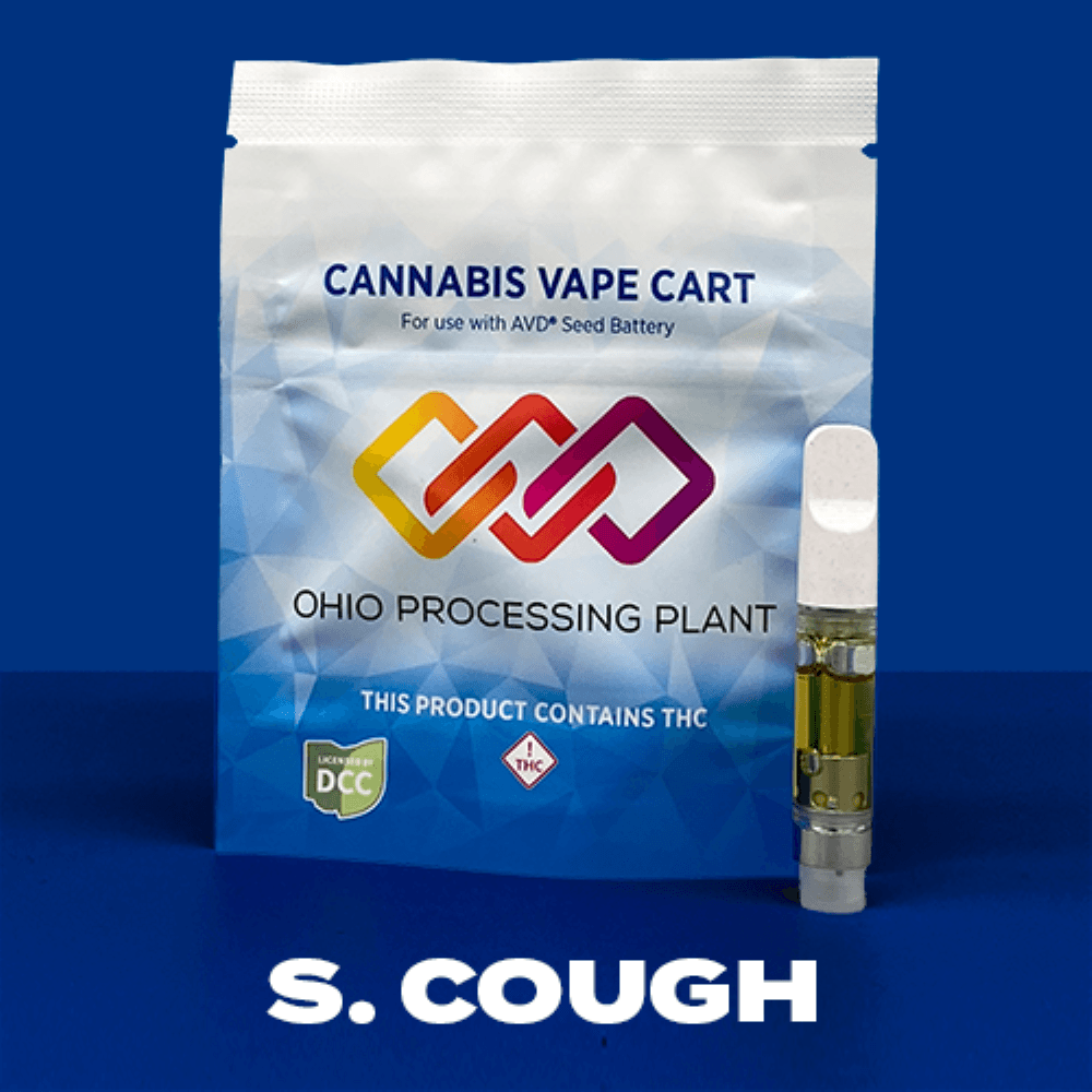 S. Cough Cart .84g (Sativa) l Ohio Processing Plant