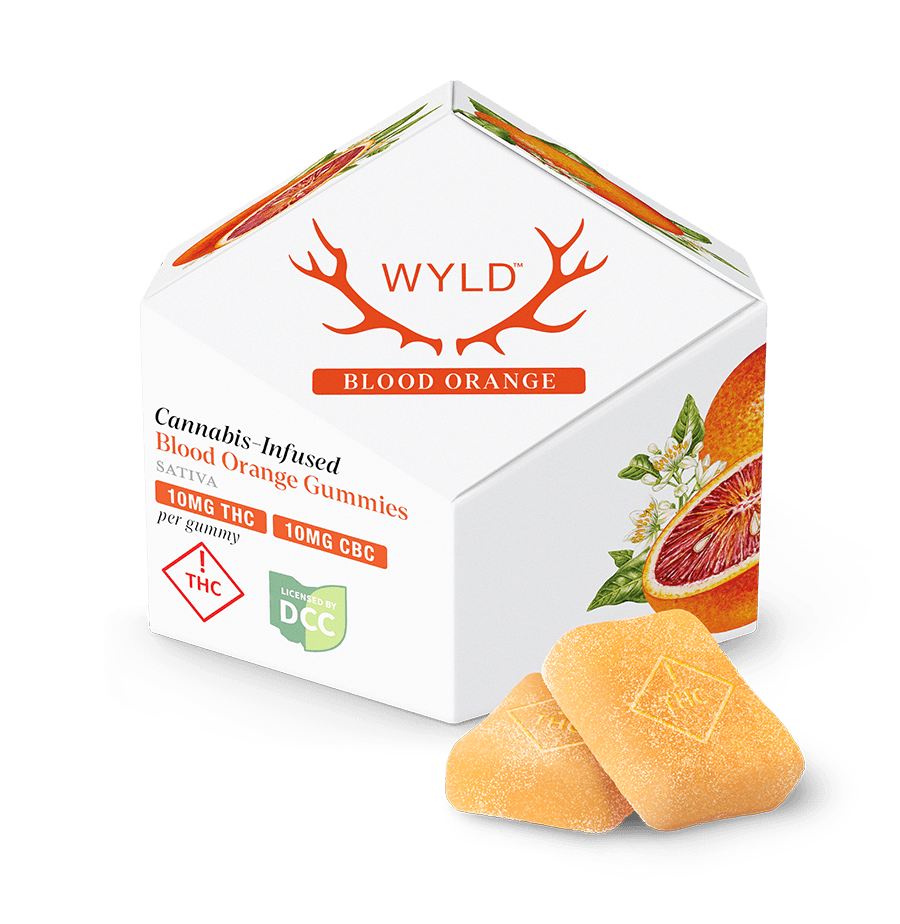 Wyld: Blood Orange (1:1 THC:CBG) - Gummies 10pk 100mg