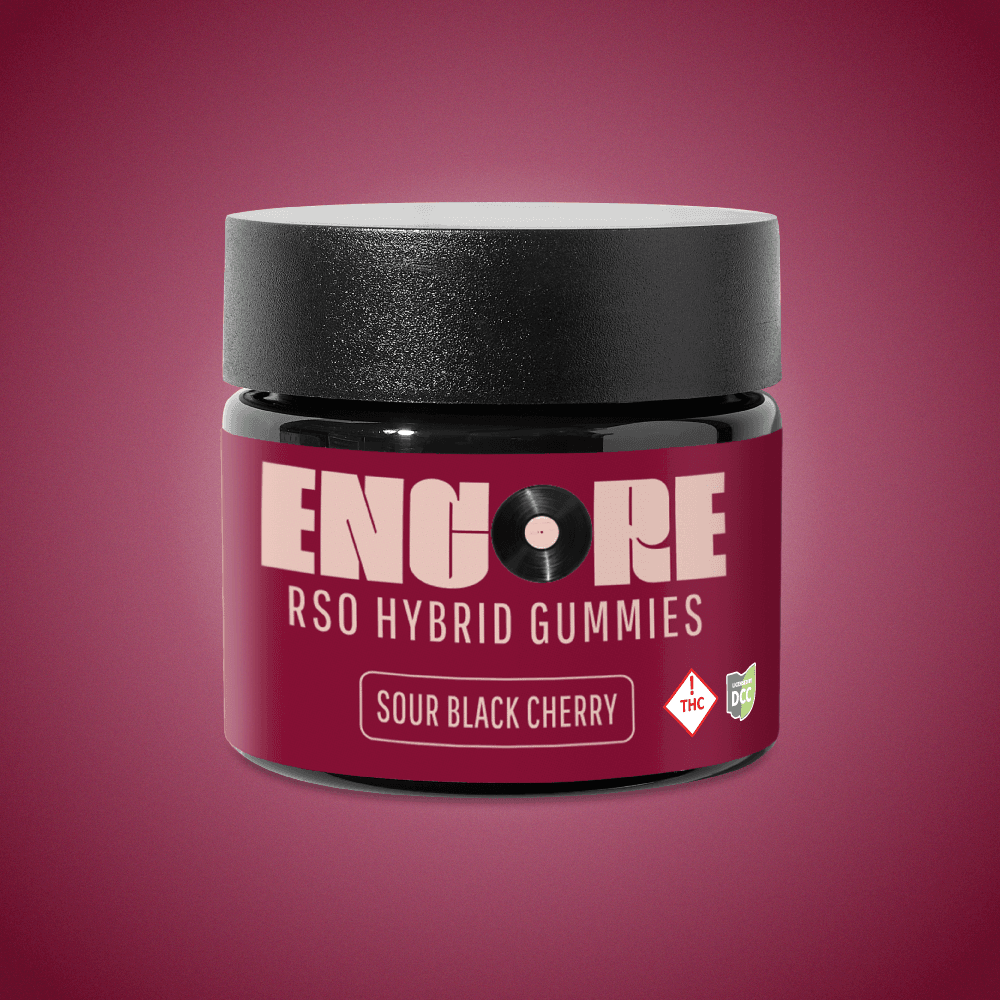 Sour Black Cherry (H) RSO - Gummies - 22pk-  550mg
