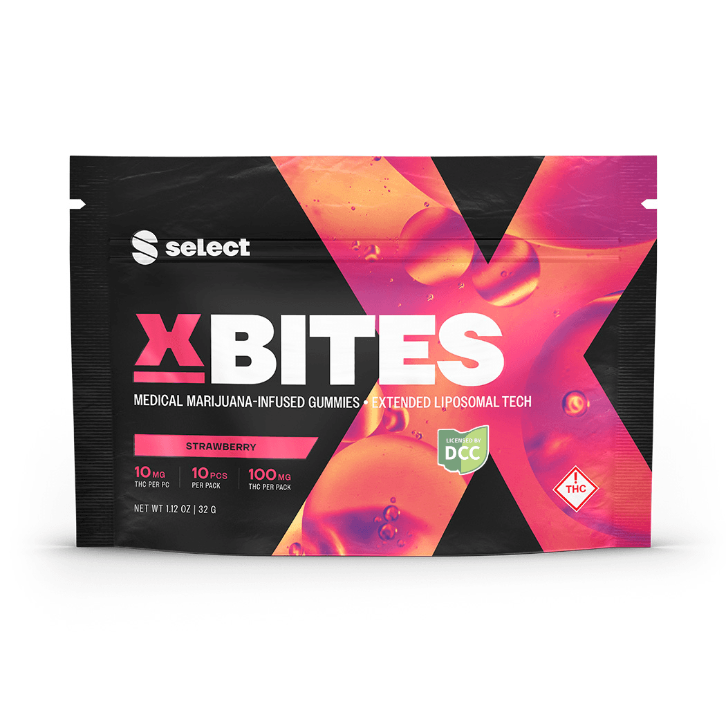 Gummies - Strawberry X-Bites 100mg